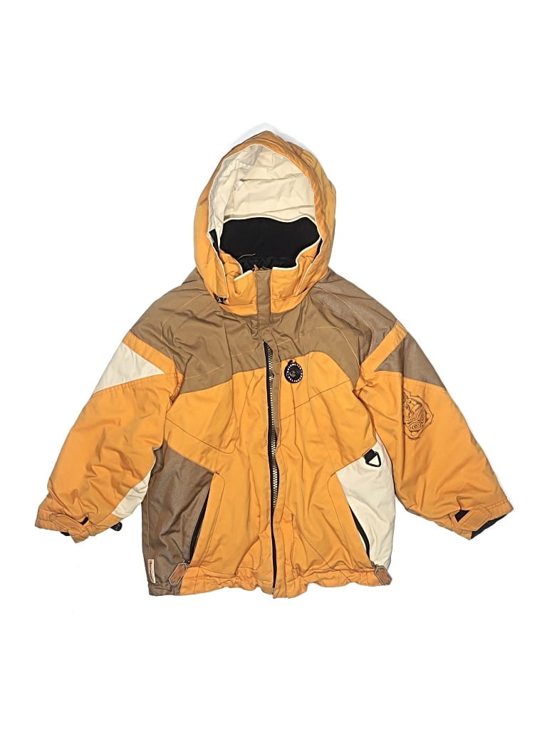 Pre-owned Obermeyer Kids' Snow Jacket In Yellow