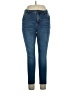 Kut from the Kloth Solid Blue Jeans Size 14W - photo 1
