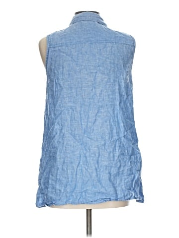 Jones & Co Sleeveless Button-Down Shirt (view 2)