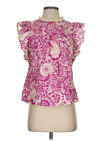 Umgee Sleeveless Blouse (view 1)