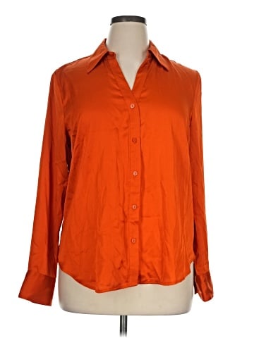 Worthington Long Sleeve Blouse (view 1)