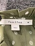 Fun2Fun 100% Polyester Polka Dots Green Short Sleeve Blouse Size M - photo 7