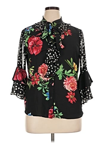 Joseph Ribkoff 3/4 Sleeve Blouse (view 1)
