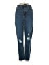 Denizen from Levi's Hearts Blue Jeans Size 0 - photo 1