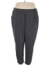 Torrid Stripes Gray Casual Pants Size 4X Plus (4) - photo 1