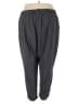 Torrid Stripes Gray Casual Pants Size 4X Plus (4) - photo 2