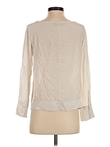 Everlane Long Sleeve Silk Top (view 2)