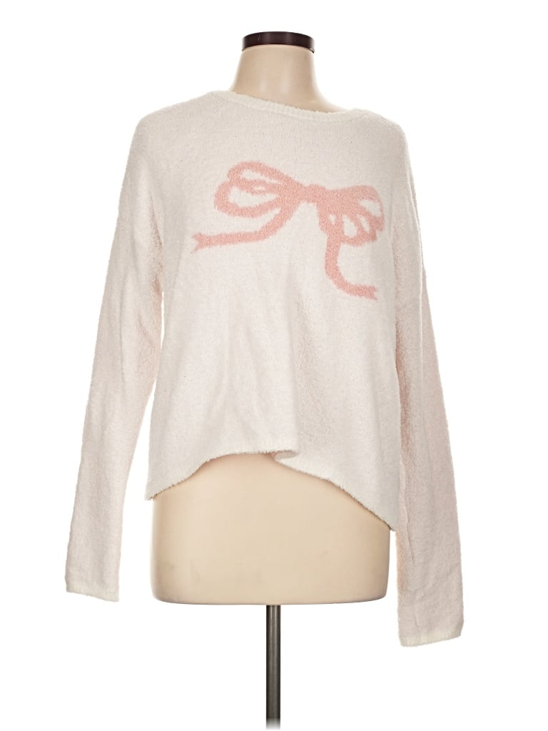 Pre-owned Happily Grey Pullover Sweater In Ivory