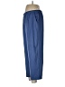 Lands' End Solid Blue Track Pants Size L - photo 5