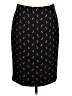 Ann Taylor 100% Polyester Print Black Formal Skirt Size 10 - photo 1