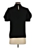 Express 100% Polyester Black Short Sleeve Blouse Size S - photo 2