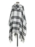 World Market 100% Polyester Gray Poncho One size - photo 2