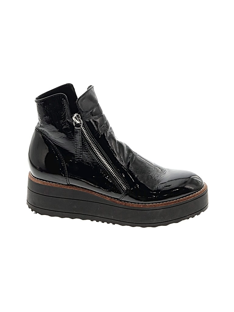 Pre-owned Silent D Ankle Boots In Black