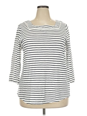 Style&Co 3/4 Sleeve T-Shirt (view 1)