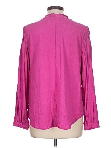 Lane Bryant Long Sleeve Blouse (view 2)