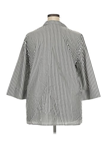 Chico's 3/4 Sleeve Button-Down Shirt (view 2)