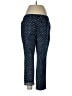 Chico's Polka Dots Blue Jeggings Size Lg (2) - photo 2