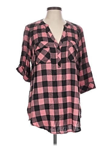 Torrid 3/4 Sleeve Blouse (view 1)