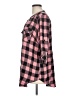 Torrid Plaid Pink 3/4 Sleeve Blouse Size Lg Plus (0) - photo 5