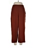 Nine West 100% Polyester Brown Casual Pants Size L - photo 1