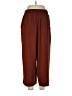 Nine West 100% Polyester Brown Casual Pants Size L - photo 2