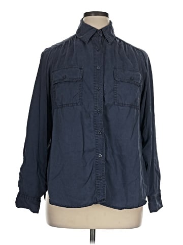 Lane Bryant Long Sleeve Button-Down Shirt (view 1)