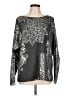 Chico's Paisley Gray Pullover Sweater Size Lg (2) - photo 1