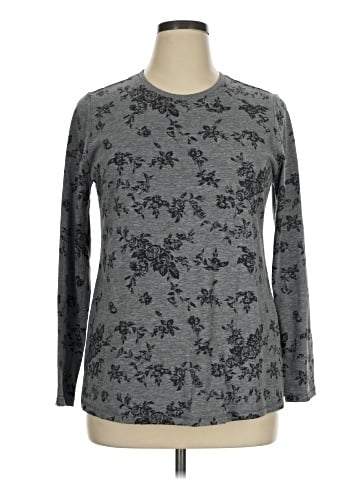 Lane Bryant Long Sleeve T-Shirt (view 1)