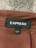 Express Solid Burgundy Formal Skirt Size 12 - photo 4