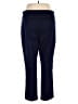 Croft & Barrow Solid Blue Active Pants Size 18 - photo 2