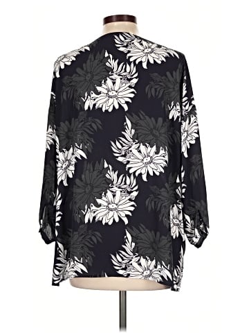 Ann Taylor LOFT 3/4 Sleeve Blouse (view 2)