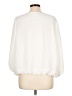 Chico's 100% Polyester Ivory 3/4 Sleeve Blouse Size L - photo 2