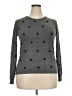 Absolutely Creative Worldwide Polka Dots Gray Pullover Sweater Size XXL - photo 1