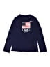 Nike 100% Polyester Blue Long Sleeve Top Size M (kids) - photo 1