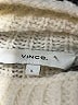 Vince. 100% Wool Color Block Ivory Wool Pullover Sweater Size L - photo 7