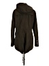 DKNY 100% Polyester Brown Coat Size S - photo 2