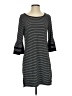 Max Studio Stripes Black Casual Dress Size S - photo 1