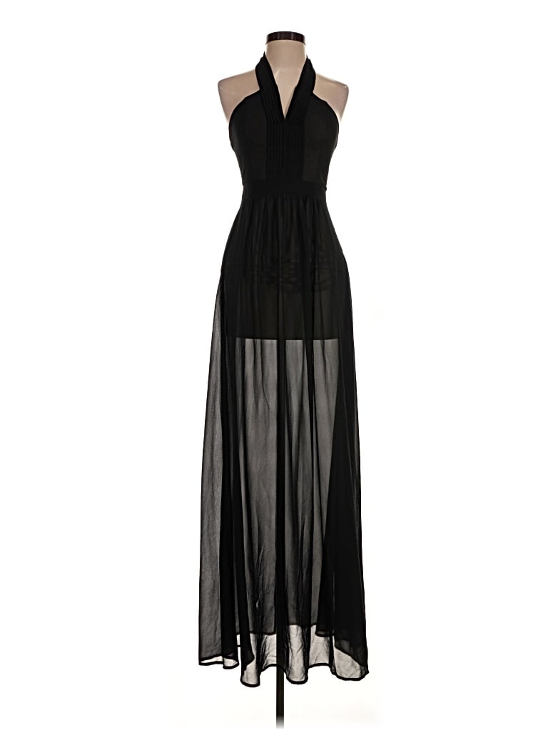 Pre-owned Ark & Co. Cocktail Dress In Black