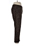 CAbi Animal Print Brown Active Pants Size L - photo 4