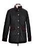 Vince Camuto 100% Polyester Argyle Black Coat Size L - photo 1