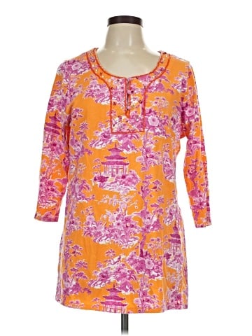 Soft Surroundings 3/4 Sleeve Blouse (view 1)