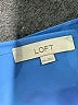 Ann Taylor LOFT 100% Polyester Blue Short Sleeve Blouse Size XXL - photo 7