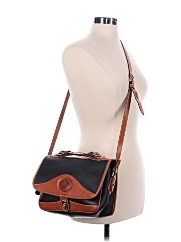 Dooney & Bourke Leather Messenger (view 2)
