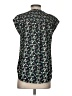 Daniel Rainn 100% Polyester Floral Black Short Sleeve Blouse Size XS - photo 2