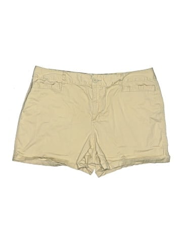 St. John's Bay Khaki Shorts (view 1)