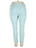 Talbots Solid Teal Active Pants Size 18 - photo 2