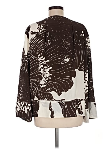 Banana Republic Long Sleeve Silk Top (view 2)