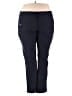Cj Banks Solid Blue Active Pants Size 24 - photo 1