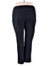 Cj Banks Solid Blue Active Pants Size 24 - photo 2