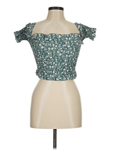 Nasty Gal Inc. Short Sleeve Blouse (view 1)
